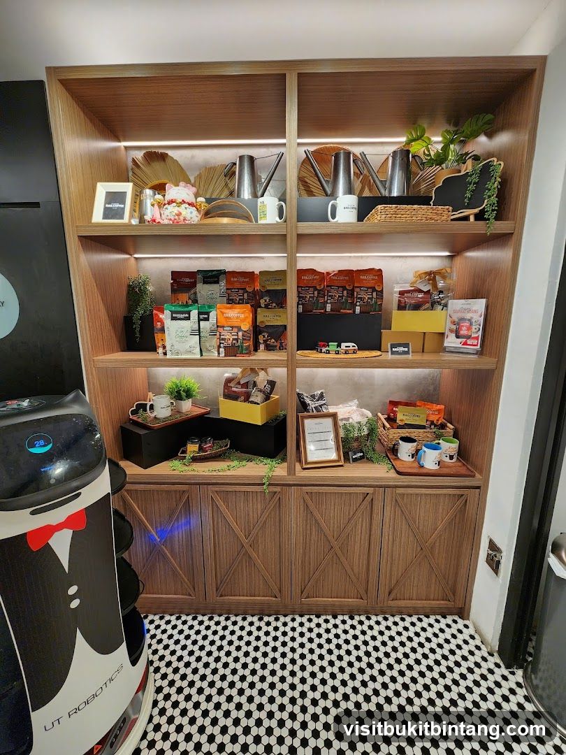 Coffee Shop Display Shelf