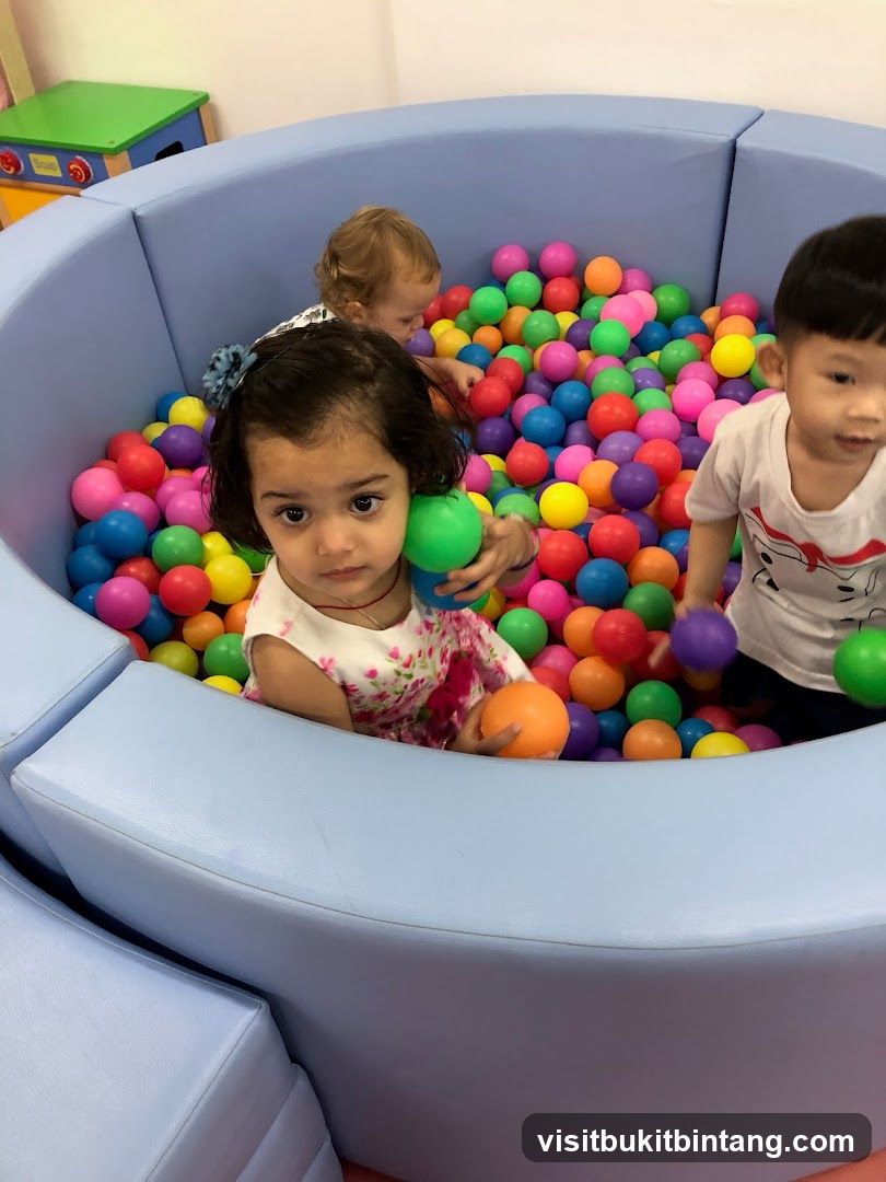 Children in a Ball Pit
