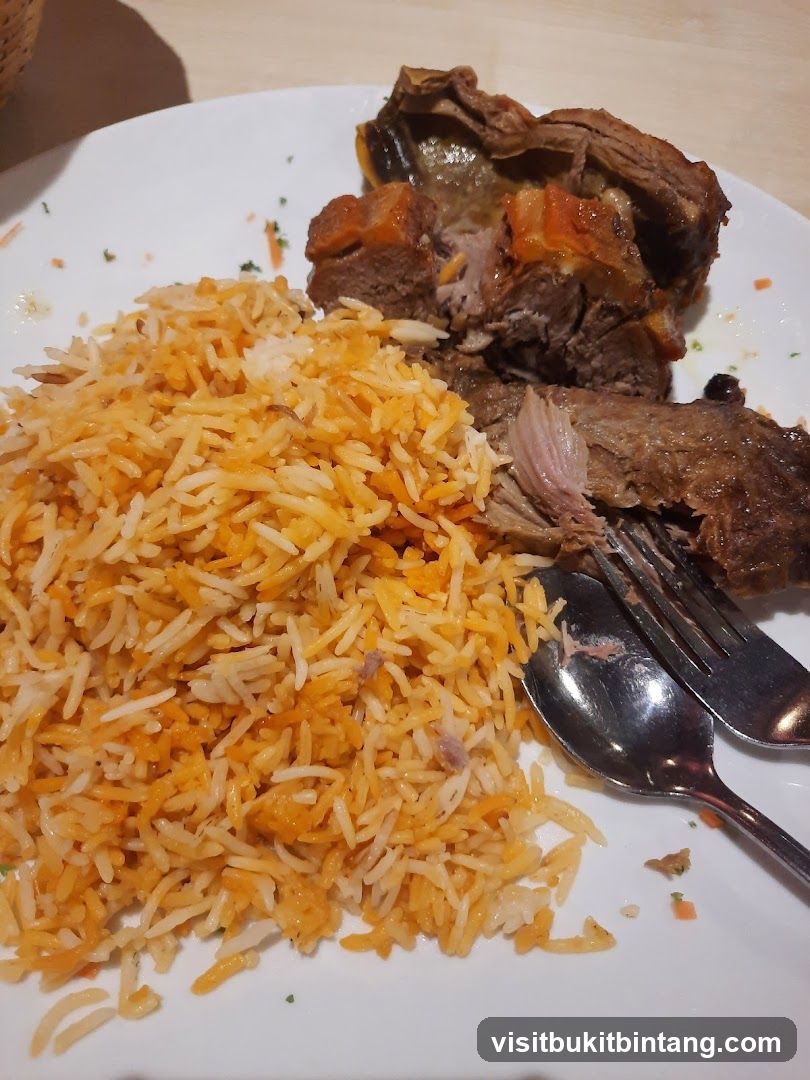 Lamb and Rice Platter