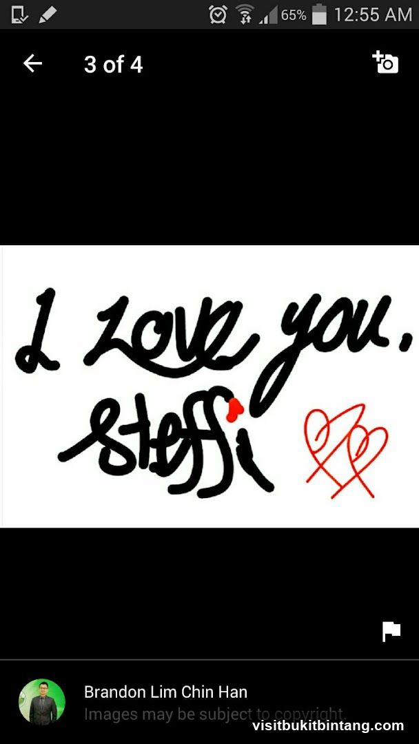 Handwritten message