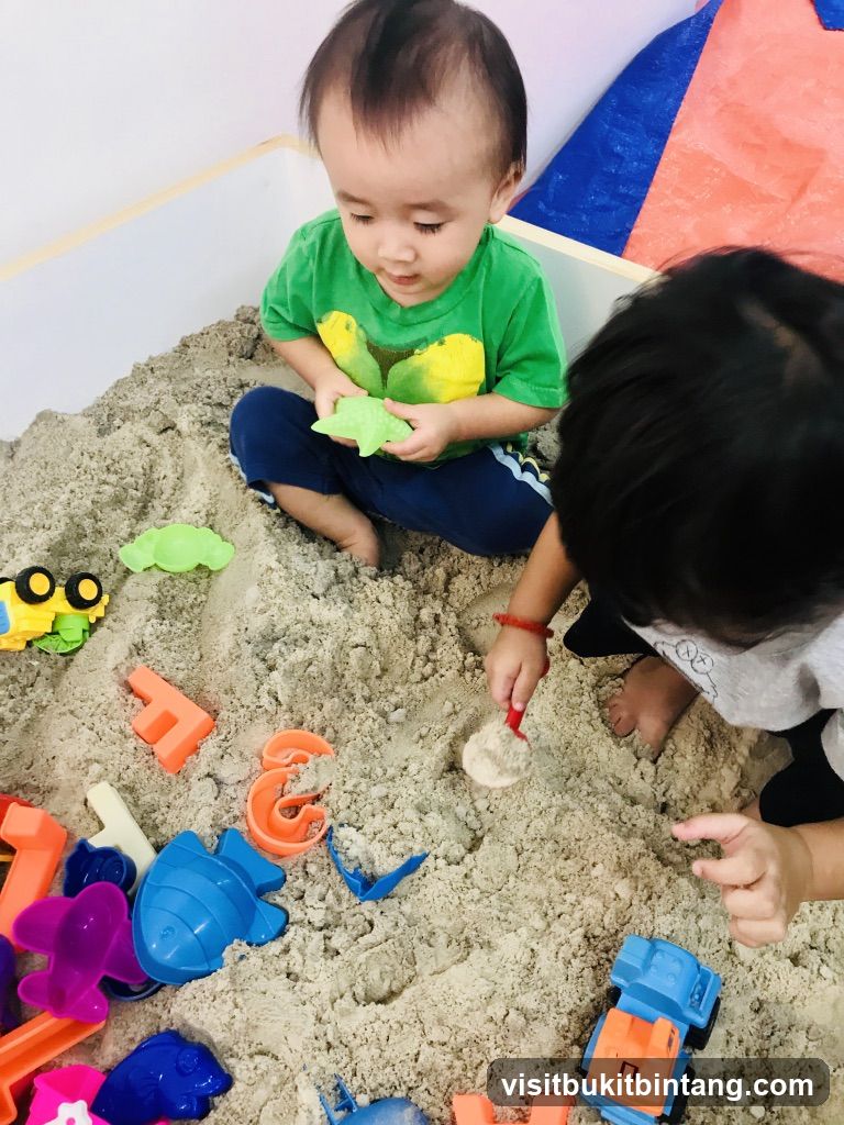 Children Playing in Sandbox
