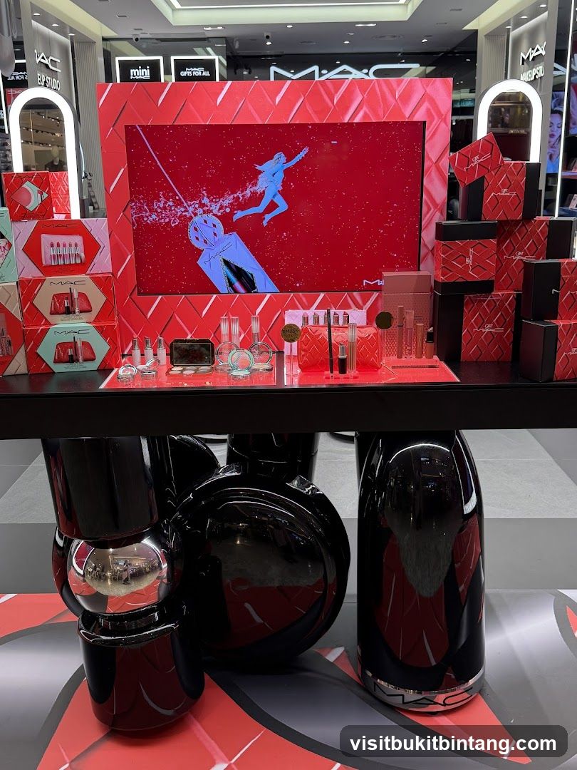 MAC Cosmetics Display