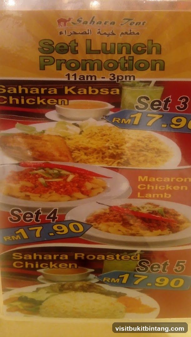 Set Lunch Promotion