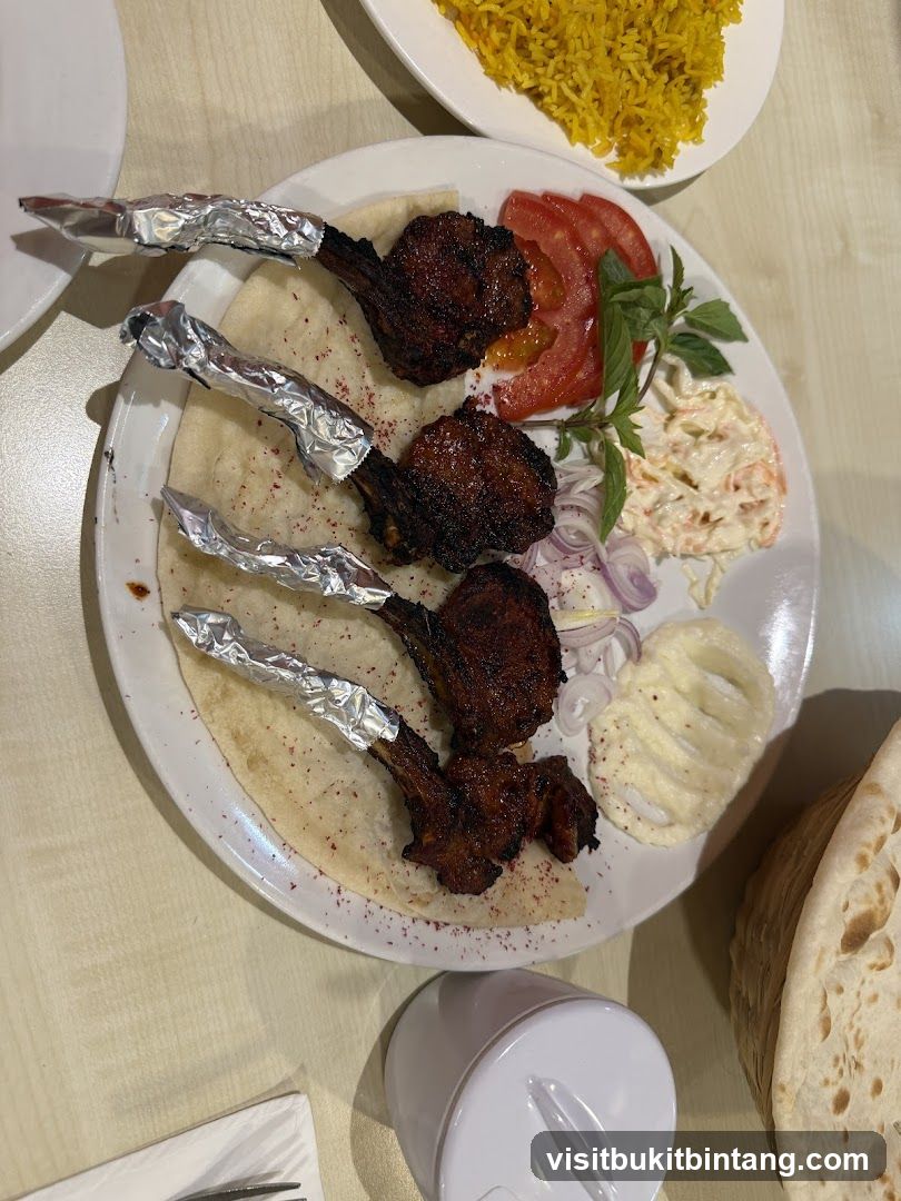 Lamb Chops with Sides