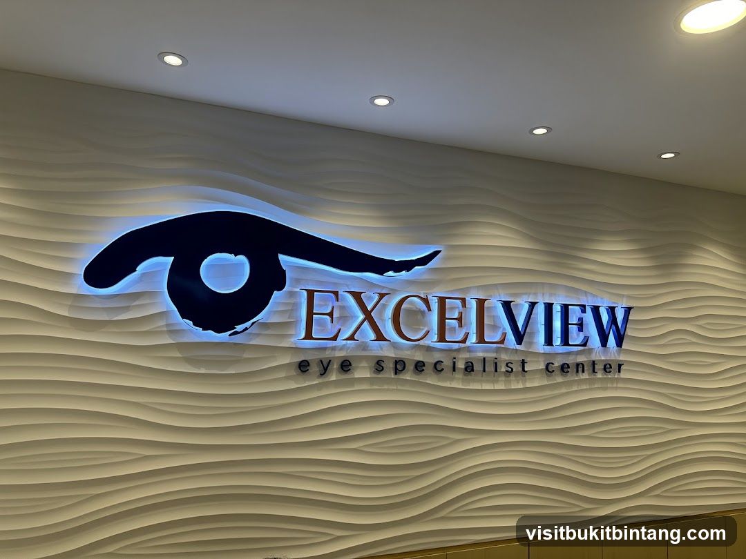 Excelview Eye Specialist Center Signage