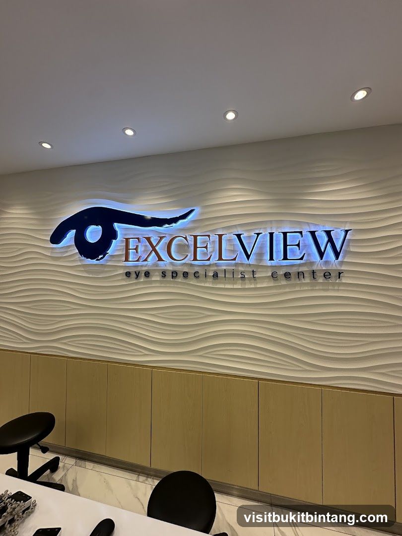 Excelview Eye Specialist Center Signage