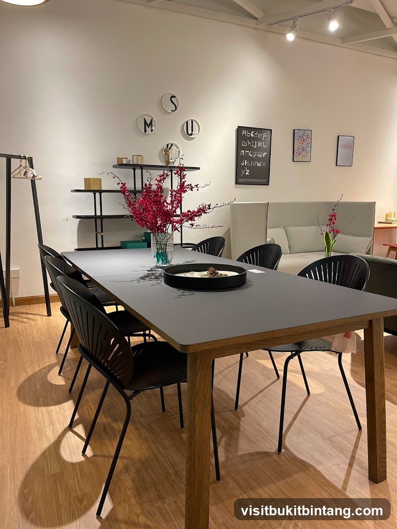 Modern Dining Room Display