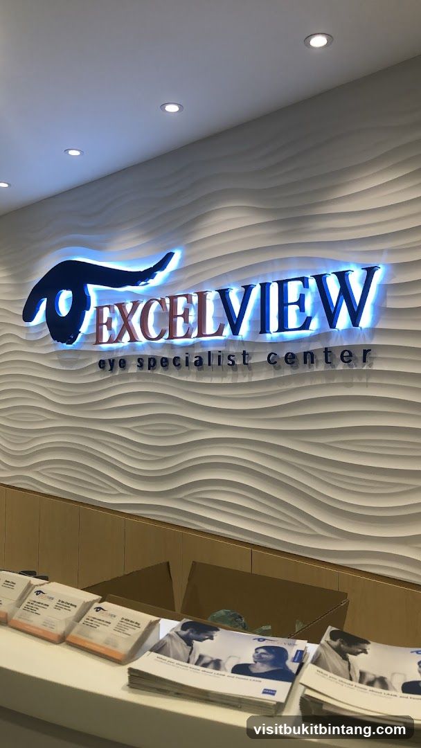 ExcelView Eye Specialist Center Signage