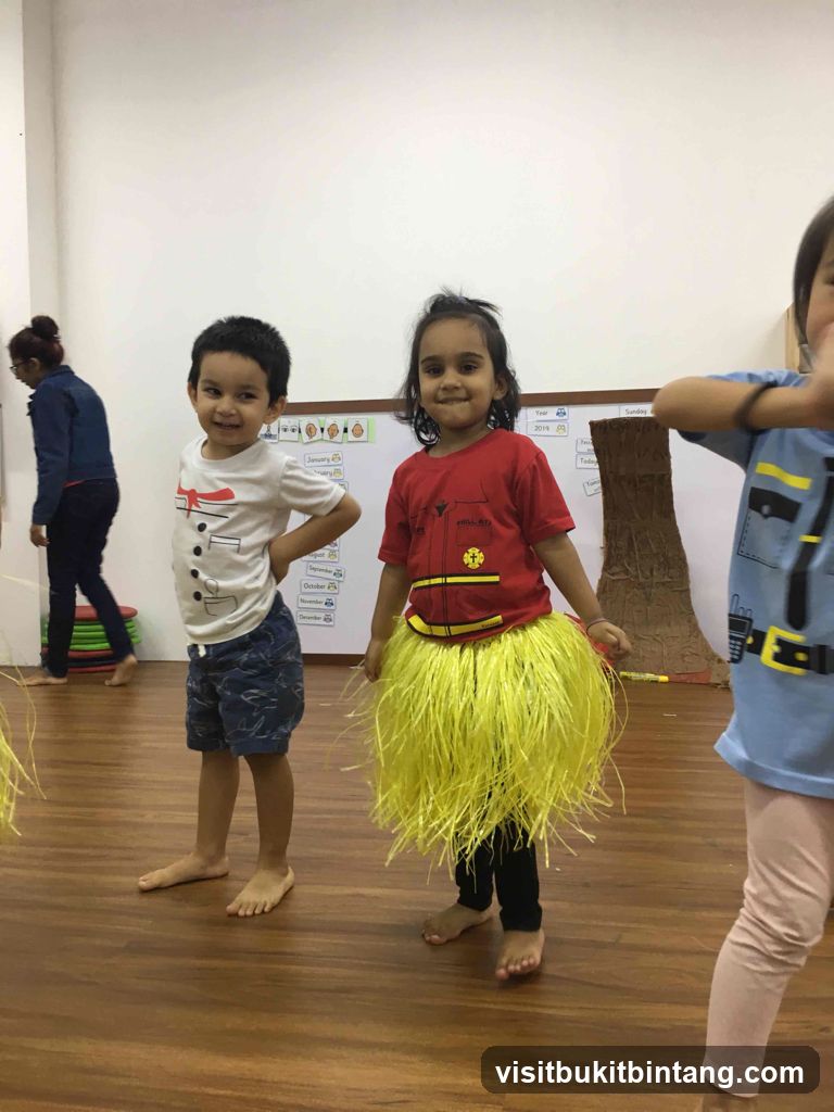 Children in costumes