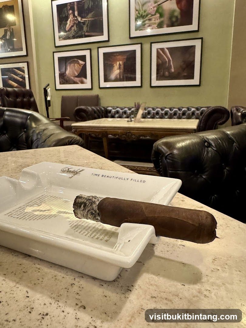 Cigar Lounge Interior