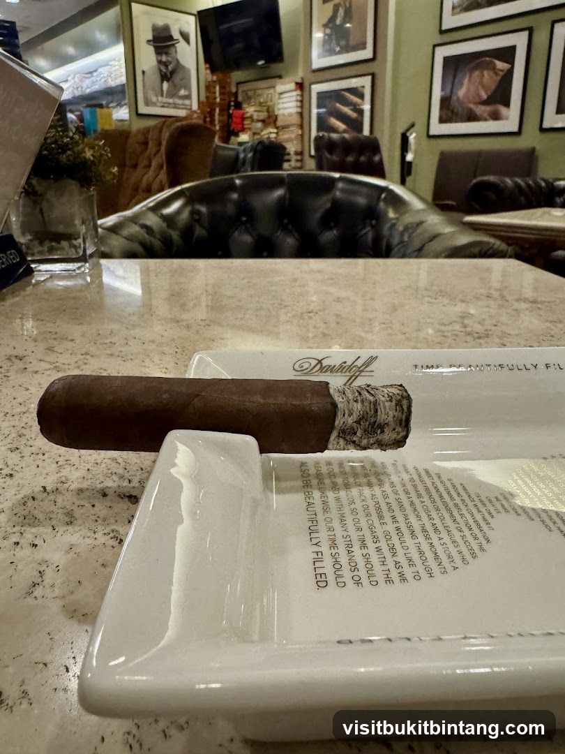Cigar Lounge Interior