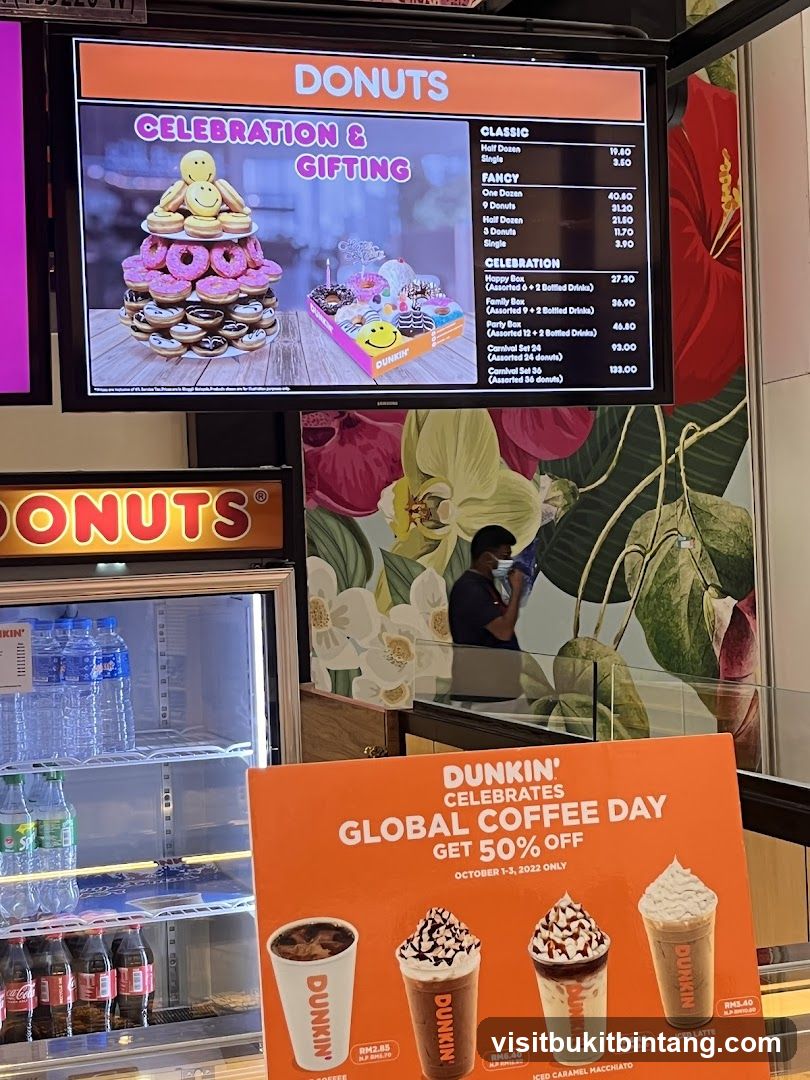 Dunkin' Donuts Menu and Promotion