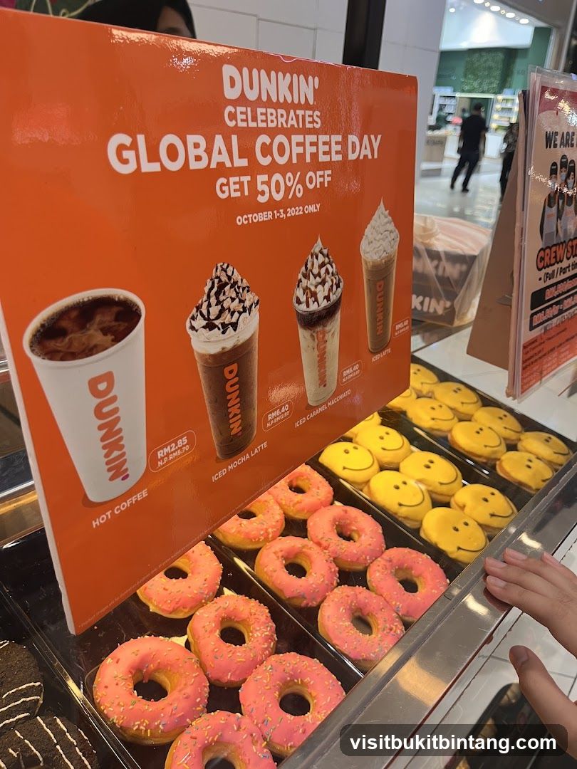 Dunkin' Global Coffee Day Promotion