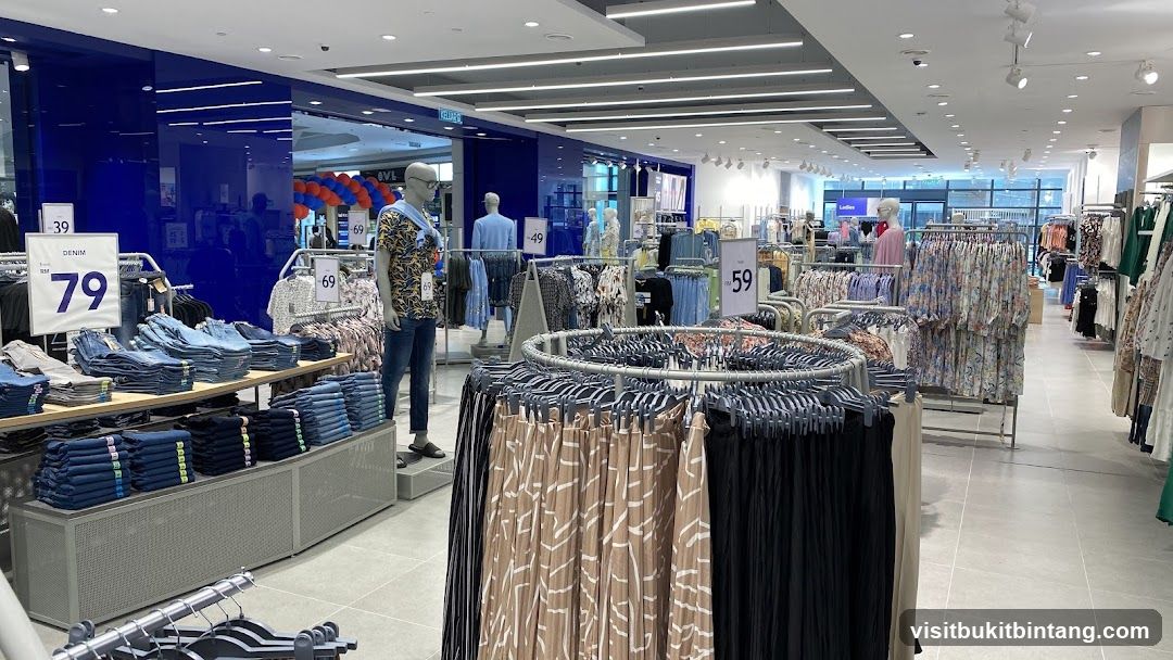 Clothing store interior