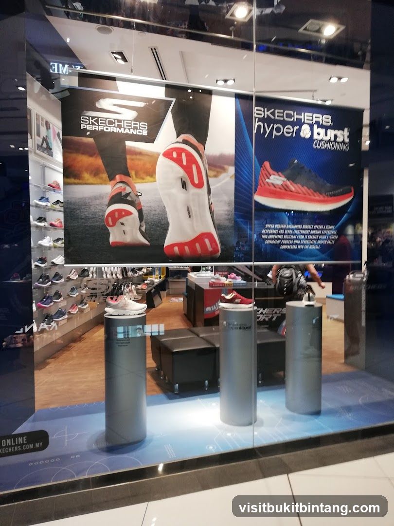 Skechers Store Window Display
