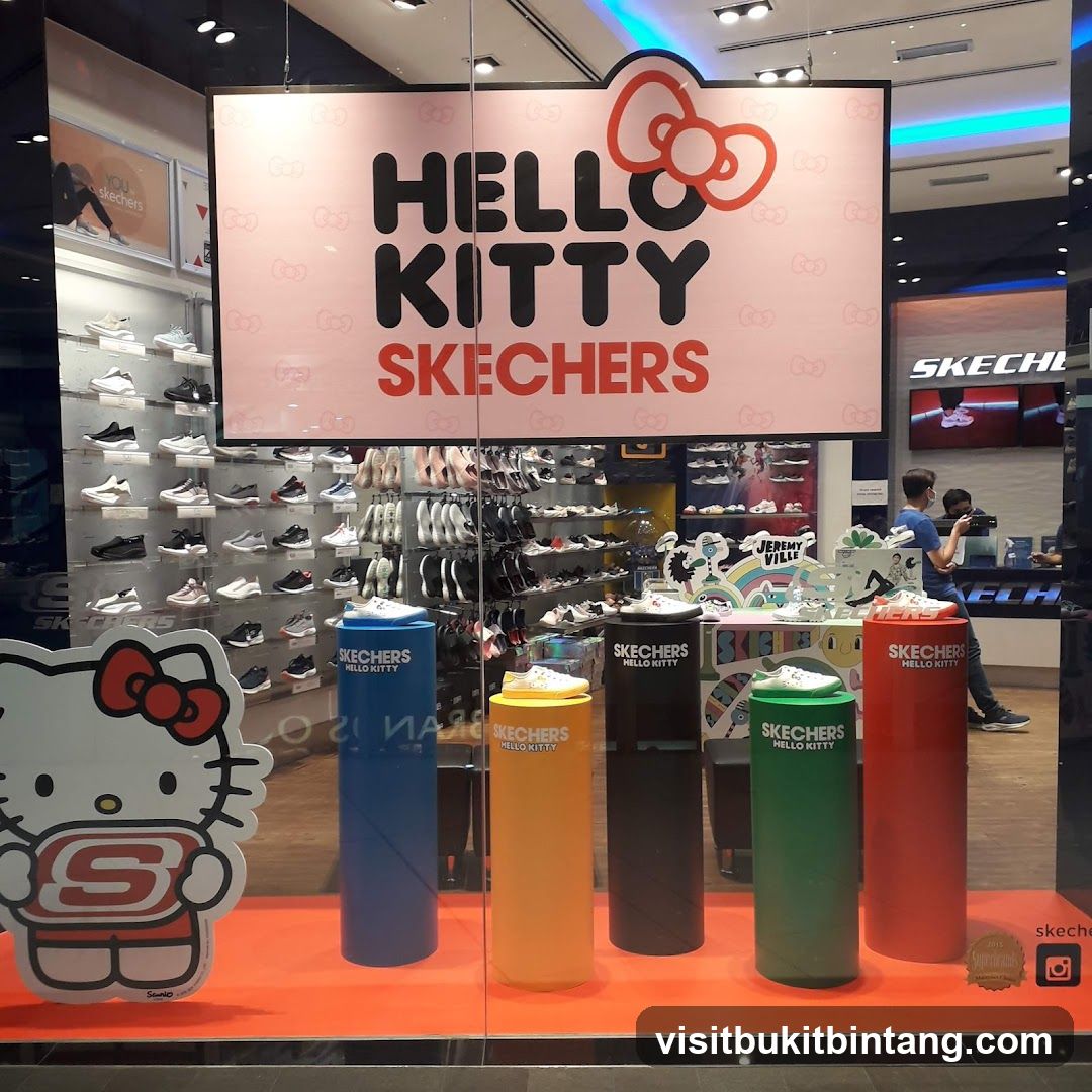 Hello Kitty Skechers Display