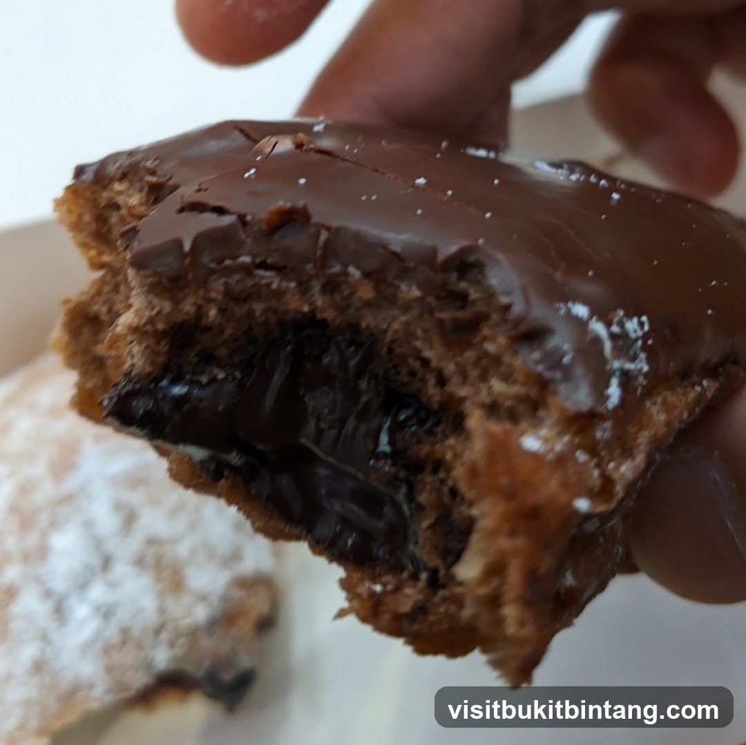 Chocolate Filled Donut