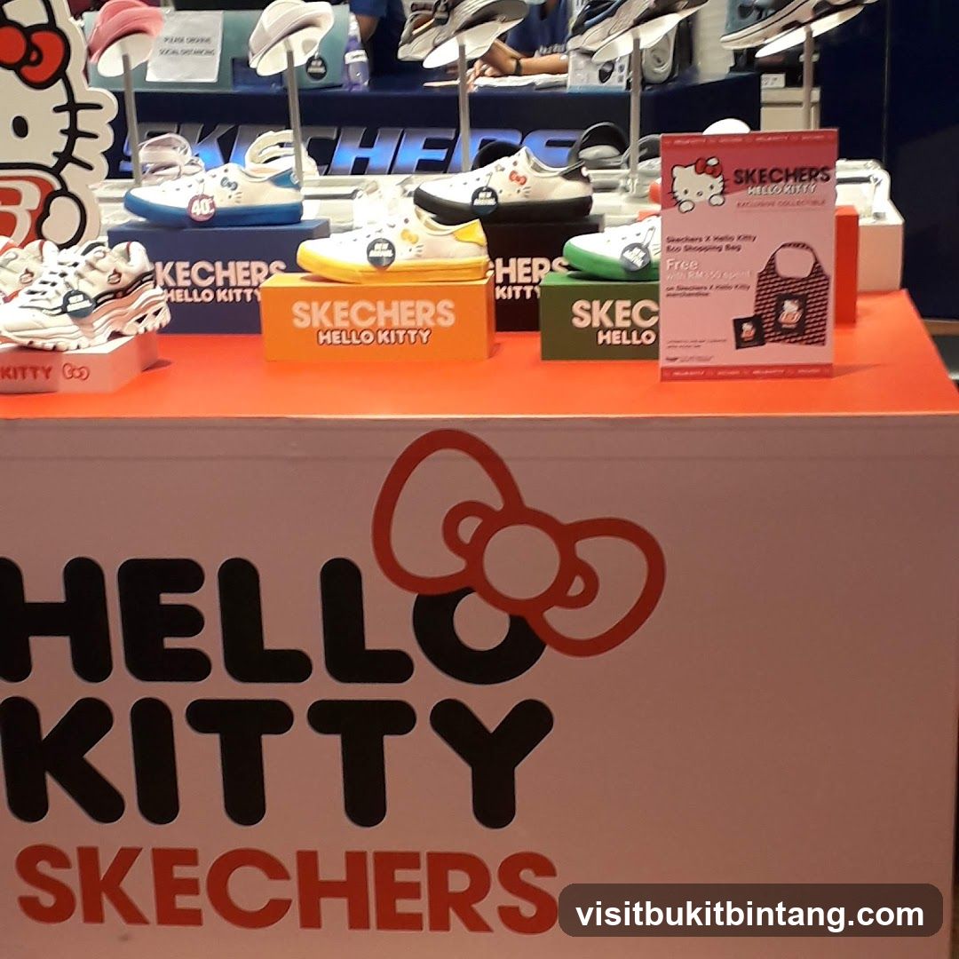 Hello Kitty x Skechers Display