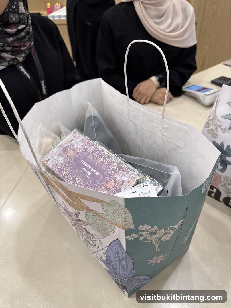 Shopping Bag with Items