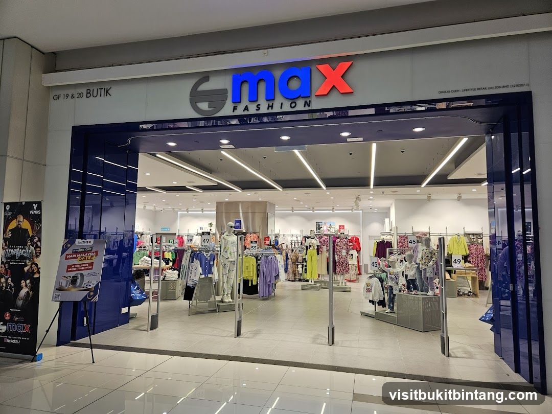 Max Fashion @ Nu Sentral