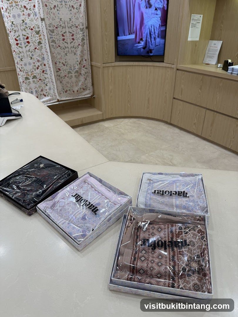 Packaged Scarves