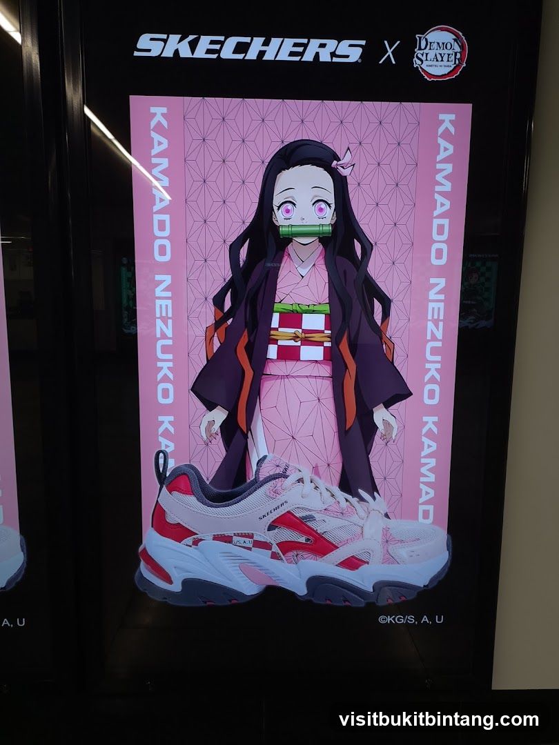 Skechers x Demon Slayer Advertisement
