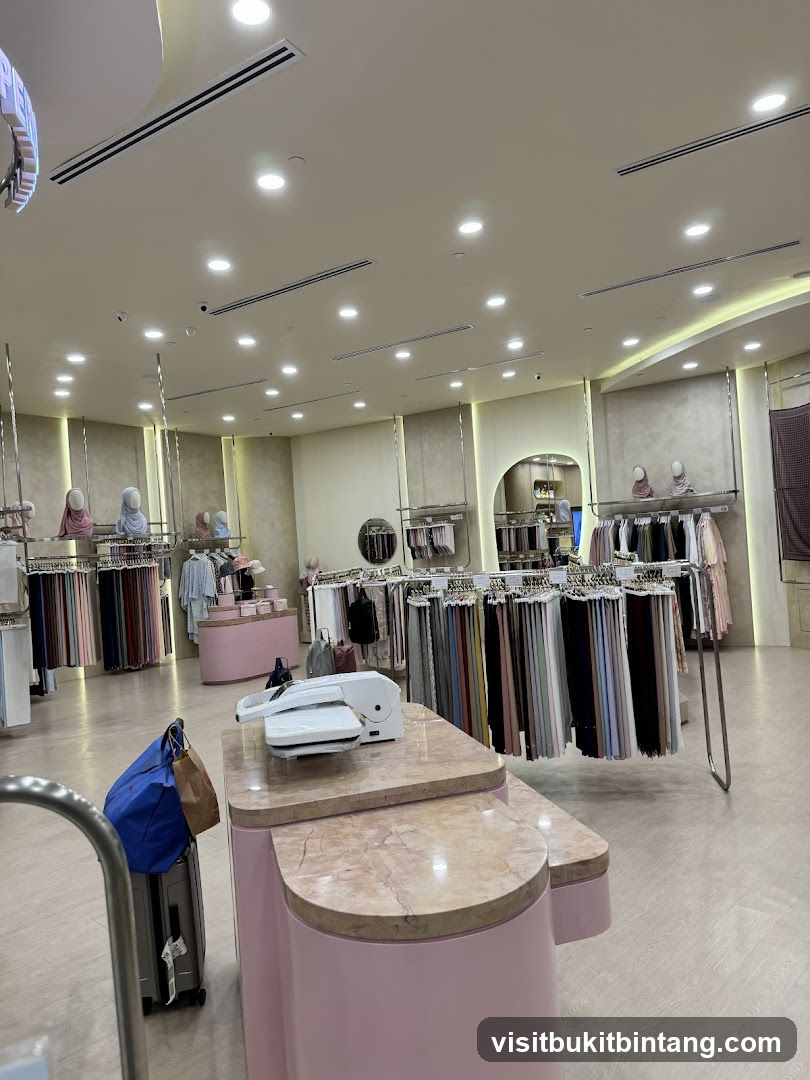 Fabric Store Interior