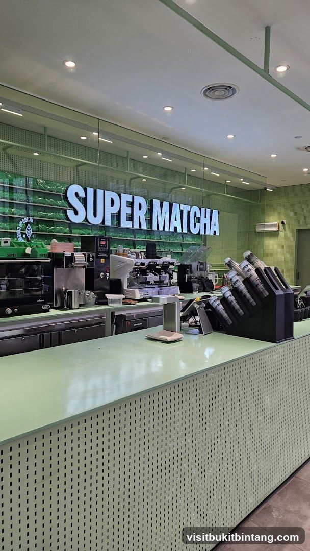Super Matcha Counter