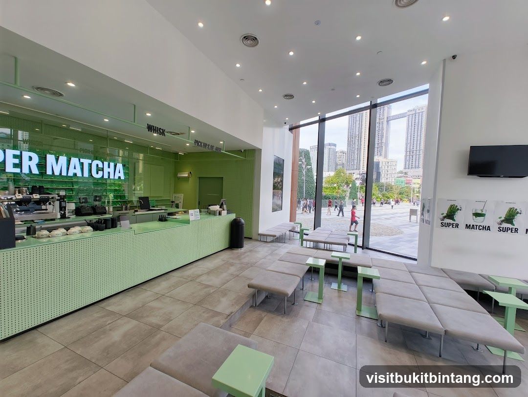 Super Matcha Cafe Interior