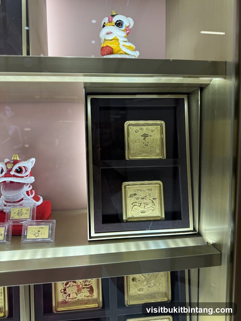 Gold Ingots and Figurines