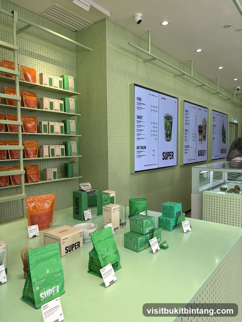Matcha Store Interior