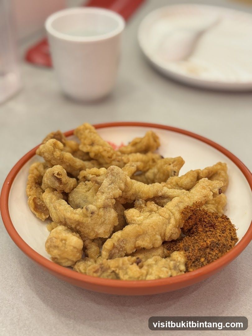 Fried Meat Strips with Seasoning