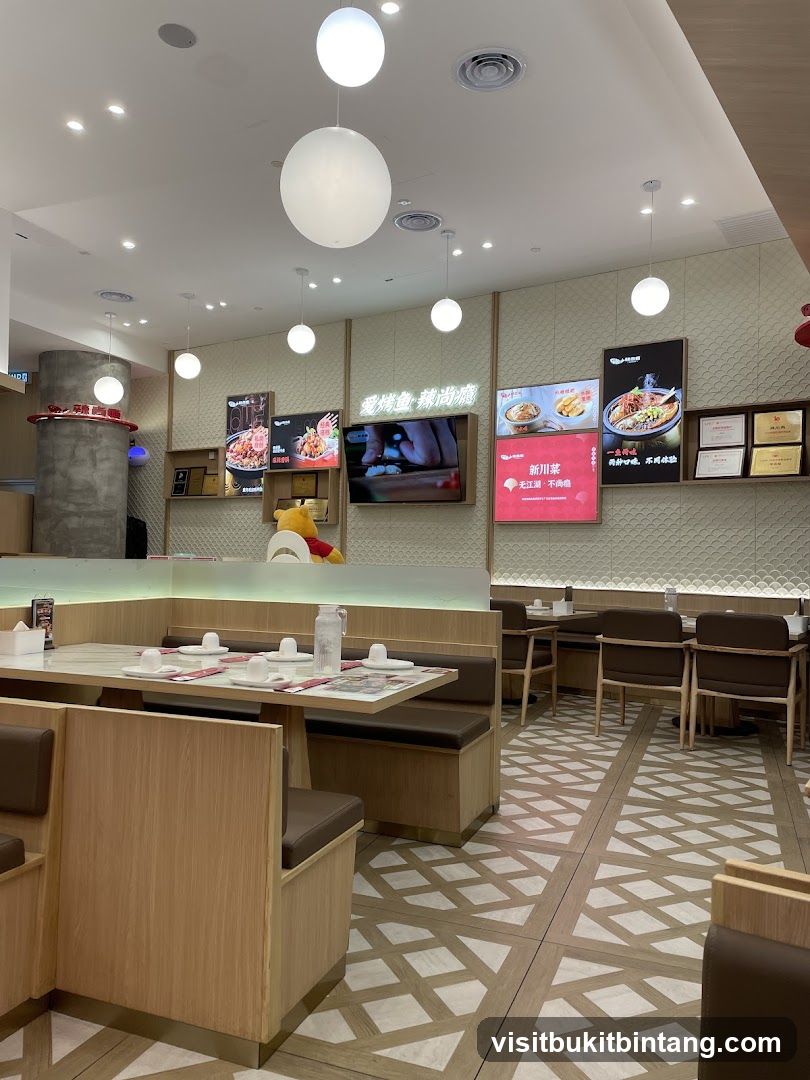 Restaurant Interior with Dining Tables