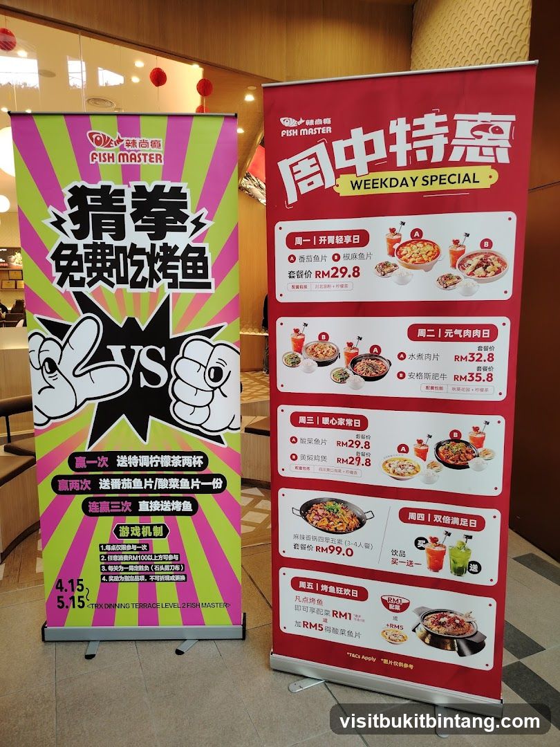 Weekday Special Promotions