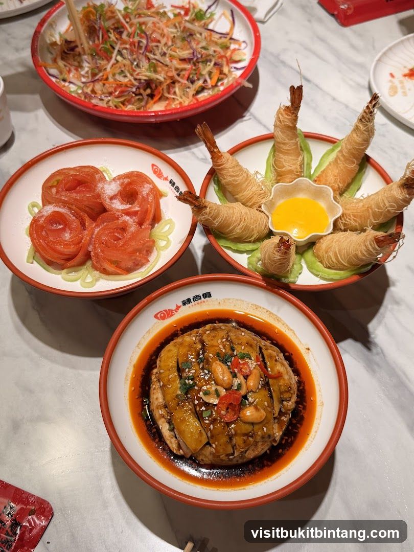 Assortment of Dishes