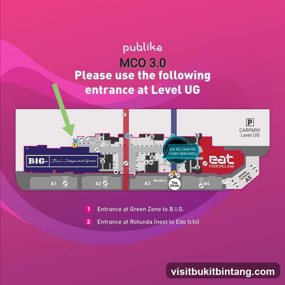 Publika MCO 3.0 Entrance Guide