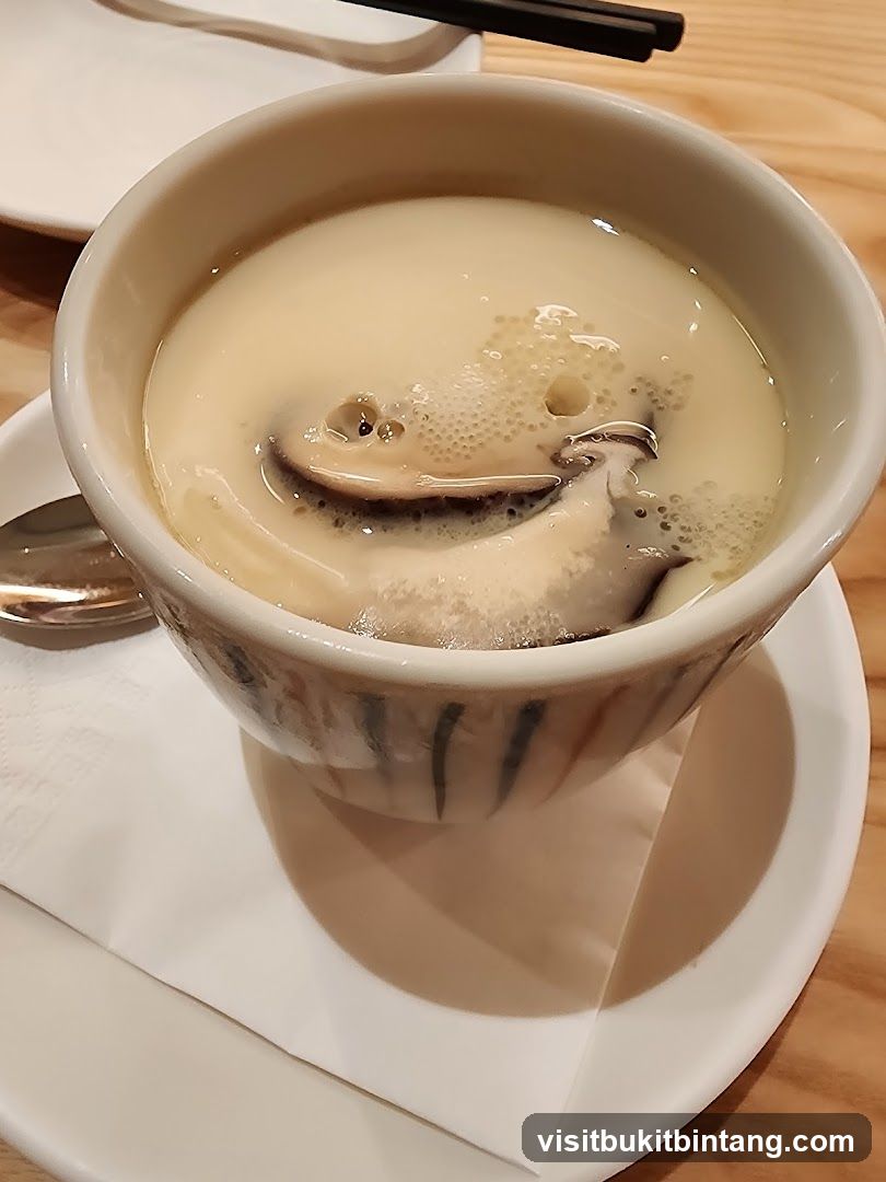 Chawanmushi with Mushroom