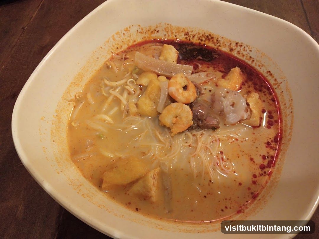 Spicy Noodle Bowl with Shrimp and Tofu