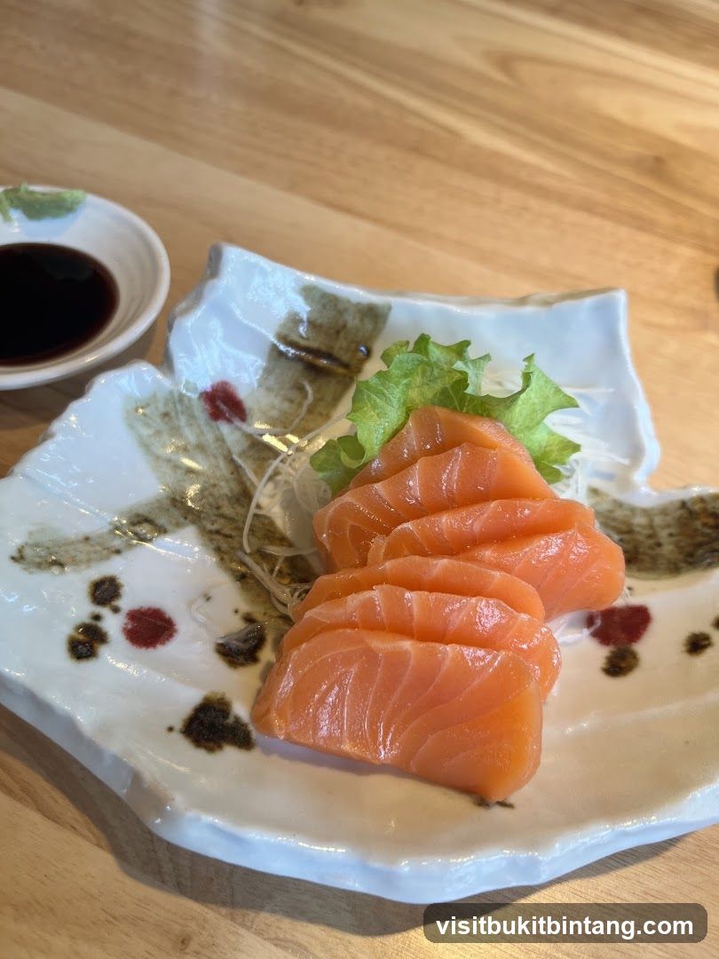 Salmon Sashimi