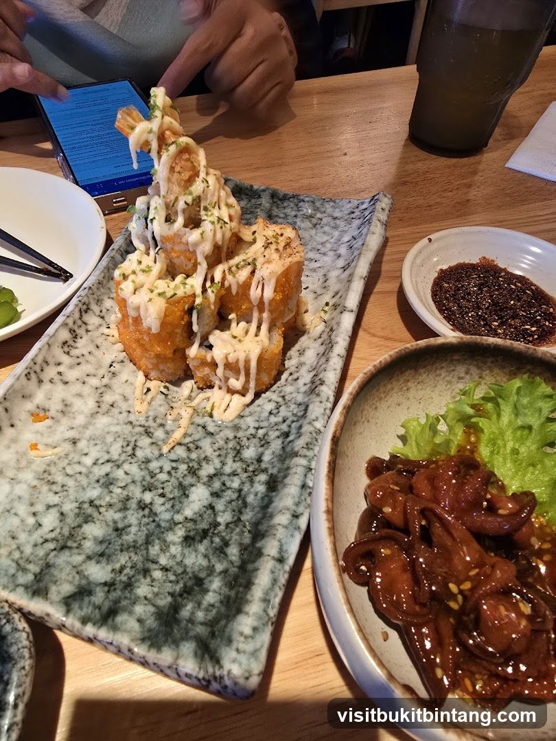 Sushi and Appetizer Platter