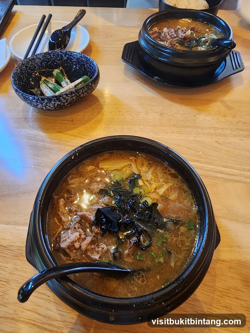 Korean Stews and Side Dish