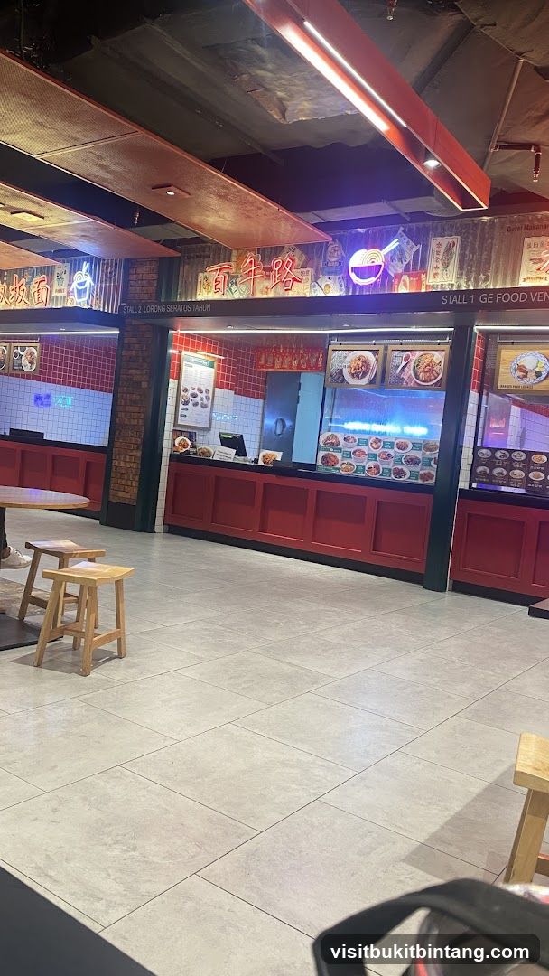 Food Stall Interior
