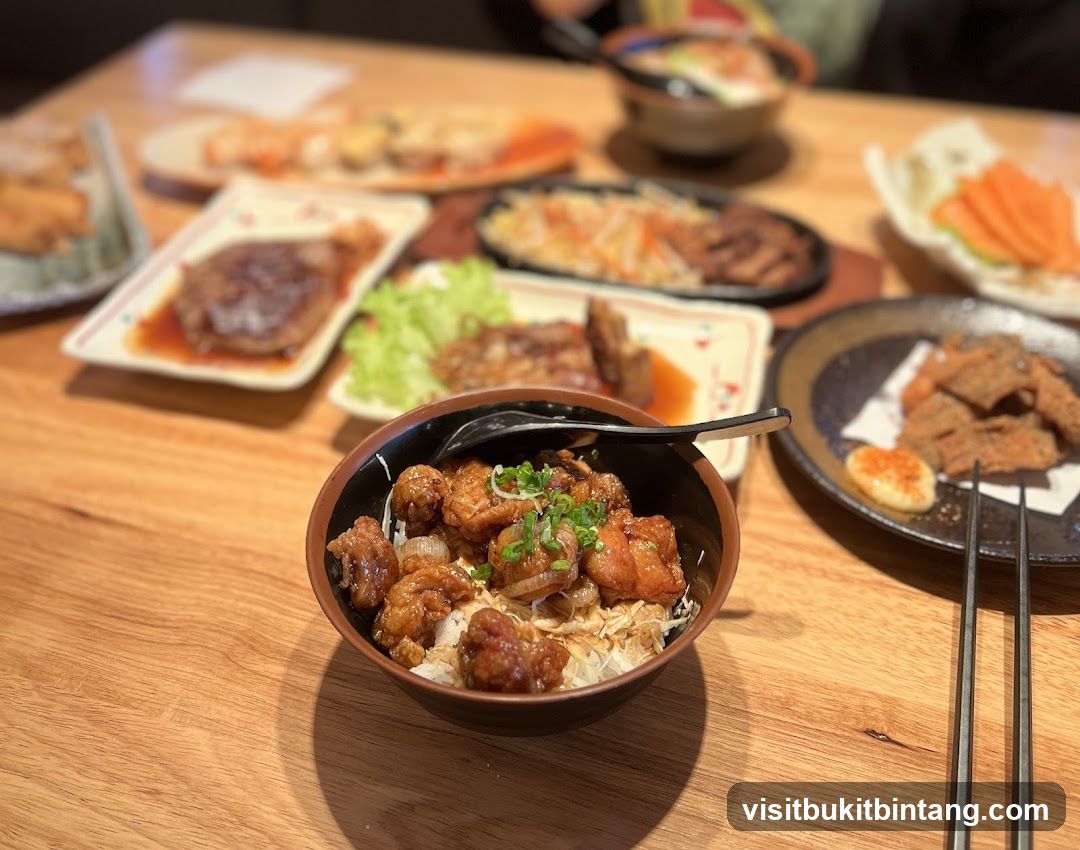 Assorted Japanese Dishes