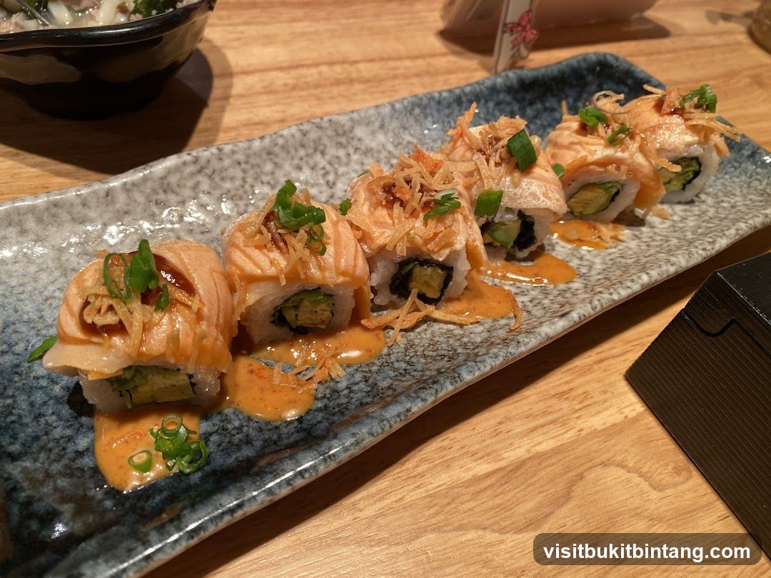 Salmon Sushi Rolls
