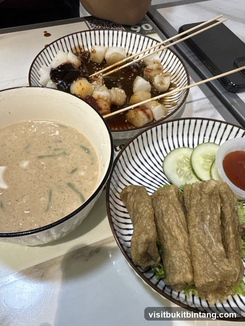 Assortment of Malaysian Snacks