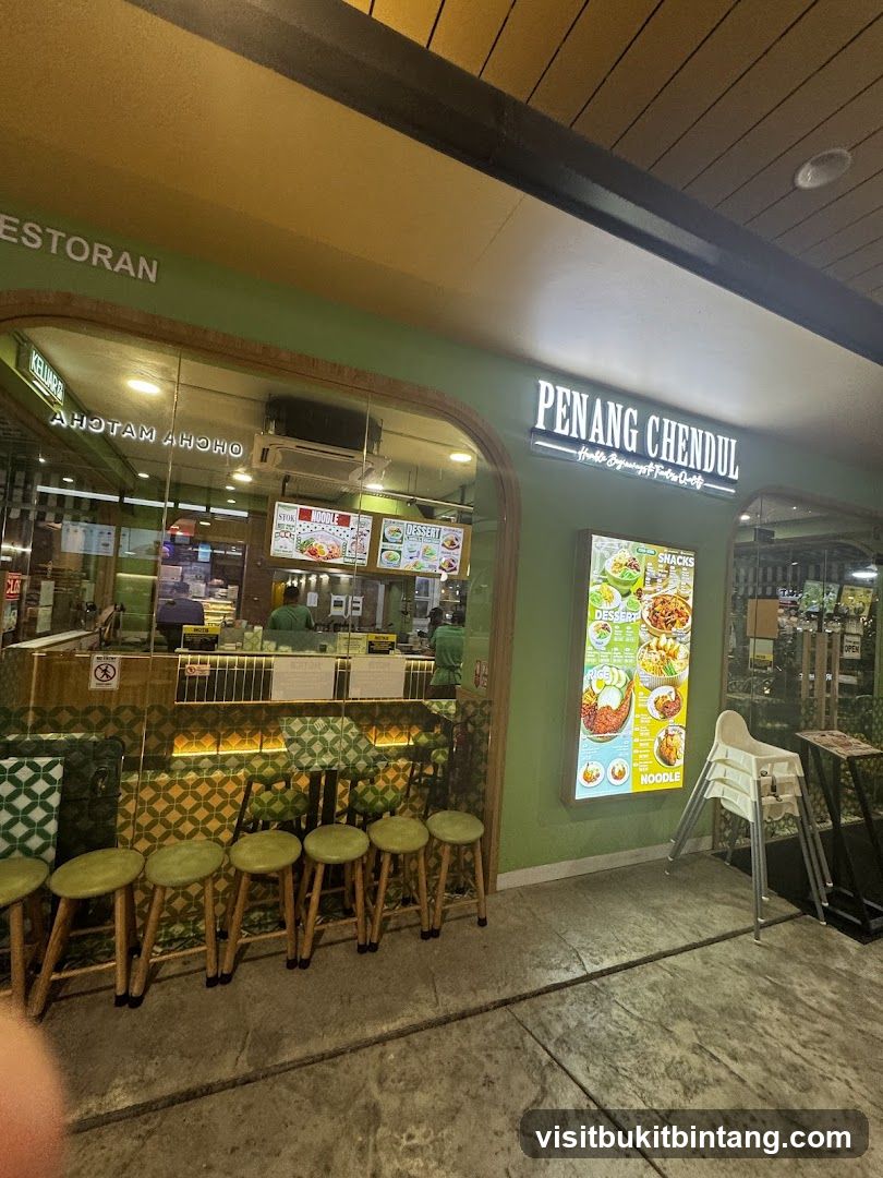 Penang Chendul Elmina Lakeside Mall