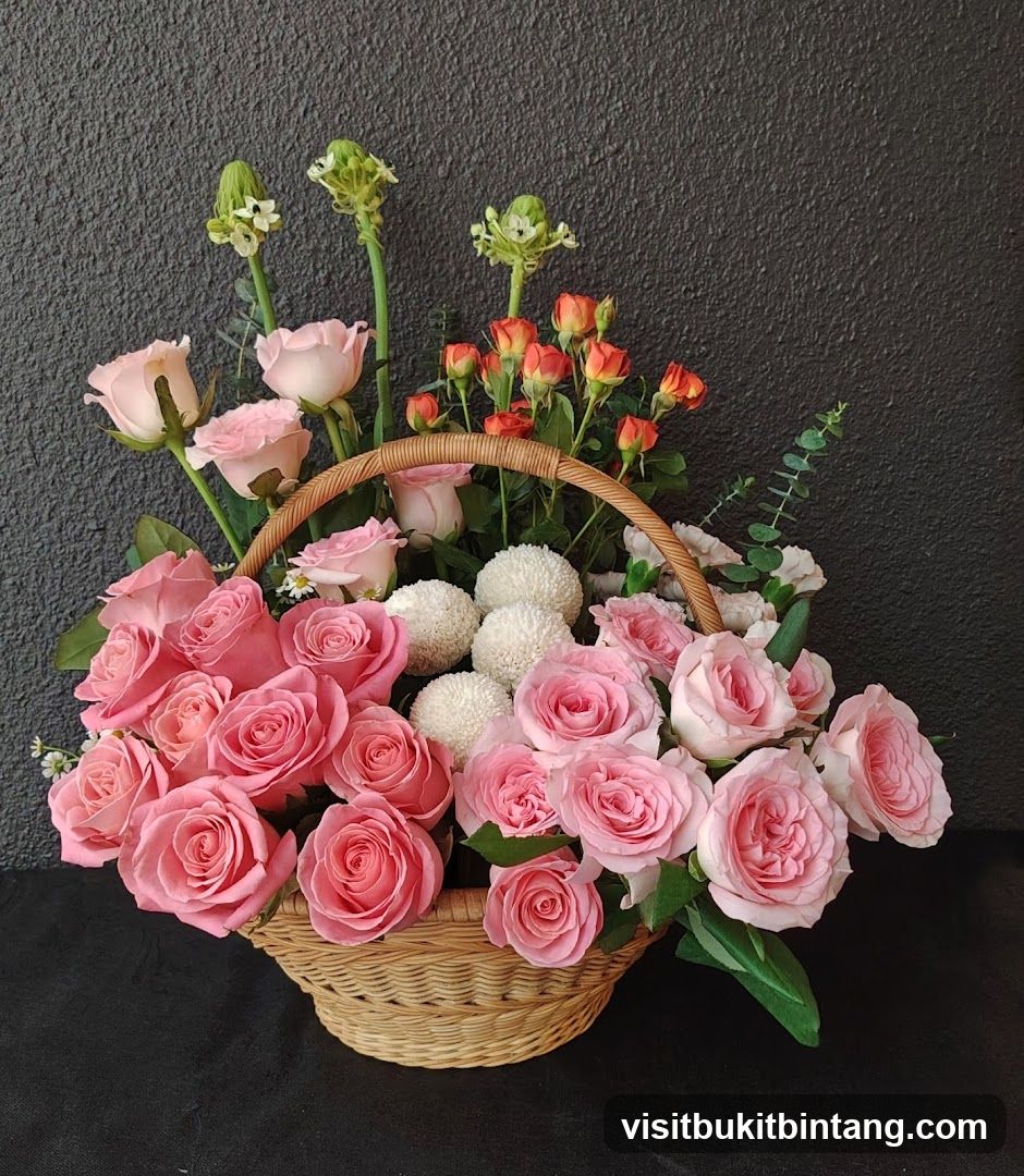 Flower Basket Arrangement