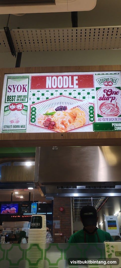 Noodle Menu