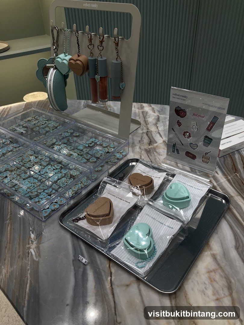 Velvet Vanity Display