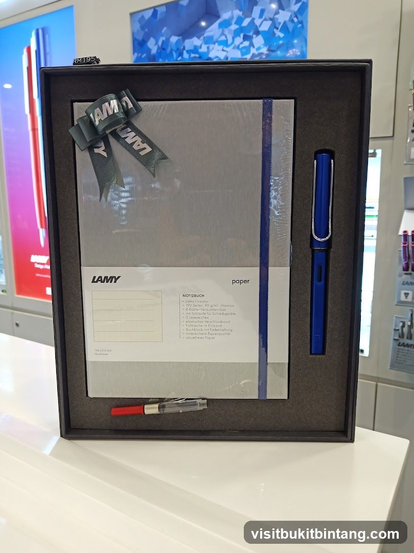 Lamy Notebook and Pen Set